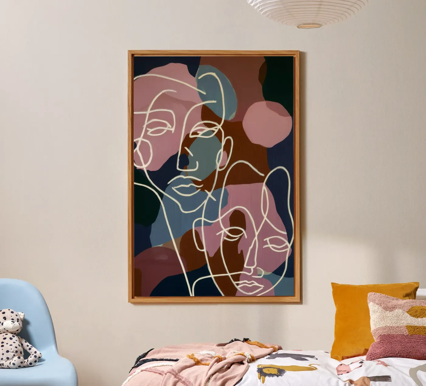 Interconnected Line Faces forex-plaat van Lunar Templar