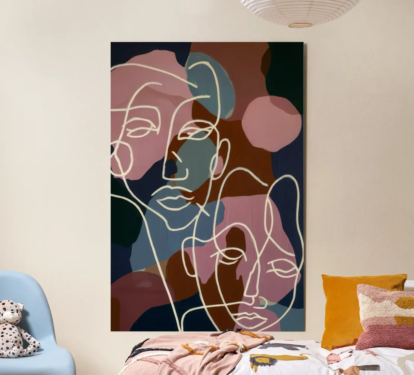 Interconnected Line Faces forex-plaat van Lunar Templar