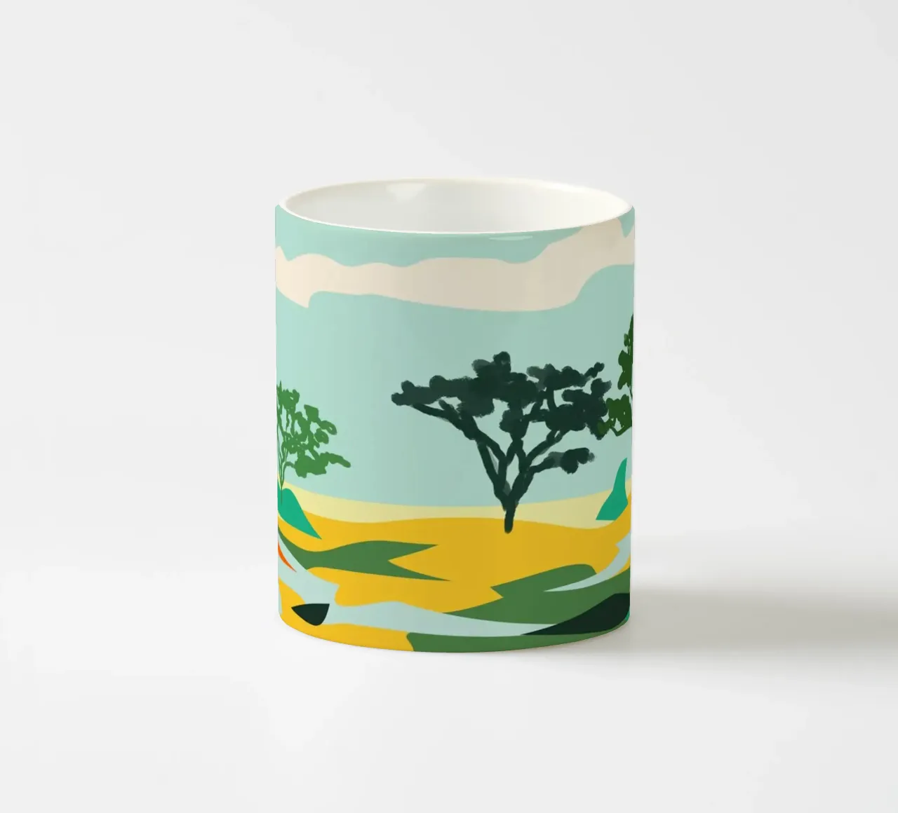 Echi del Sahara tazza in ceramica da Kintsugi99