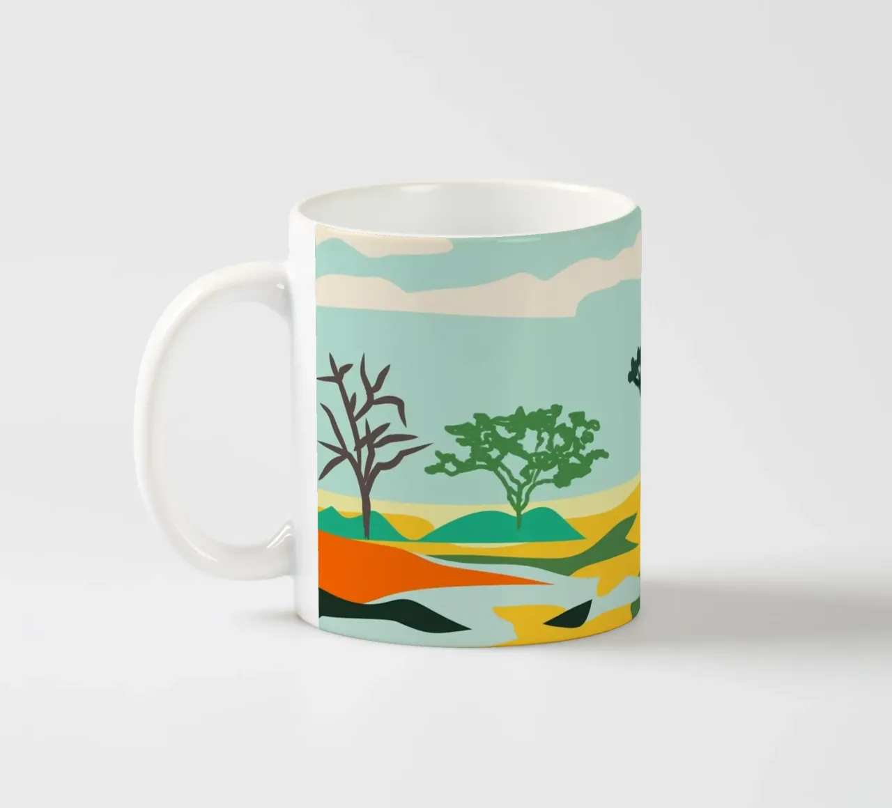 Echi del Sahara tazza in ceramica da Kintsugi99