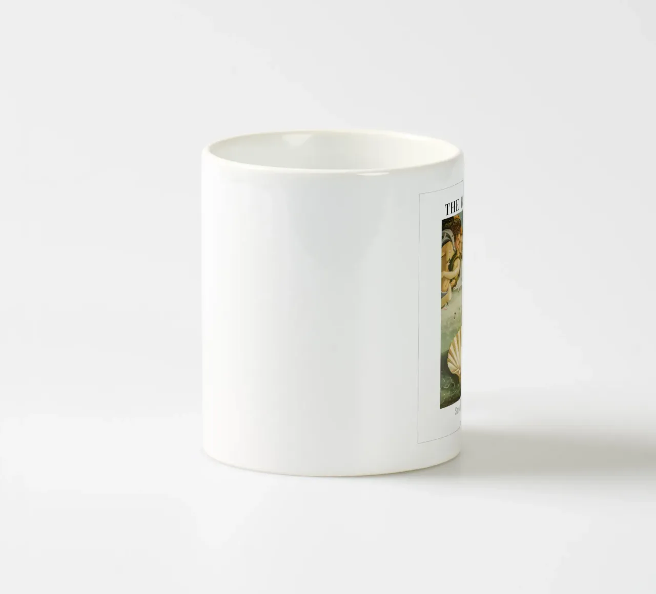 Conchiglia e Venere di Sandro Botticelli tazza in ceramica da Carinaprint