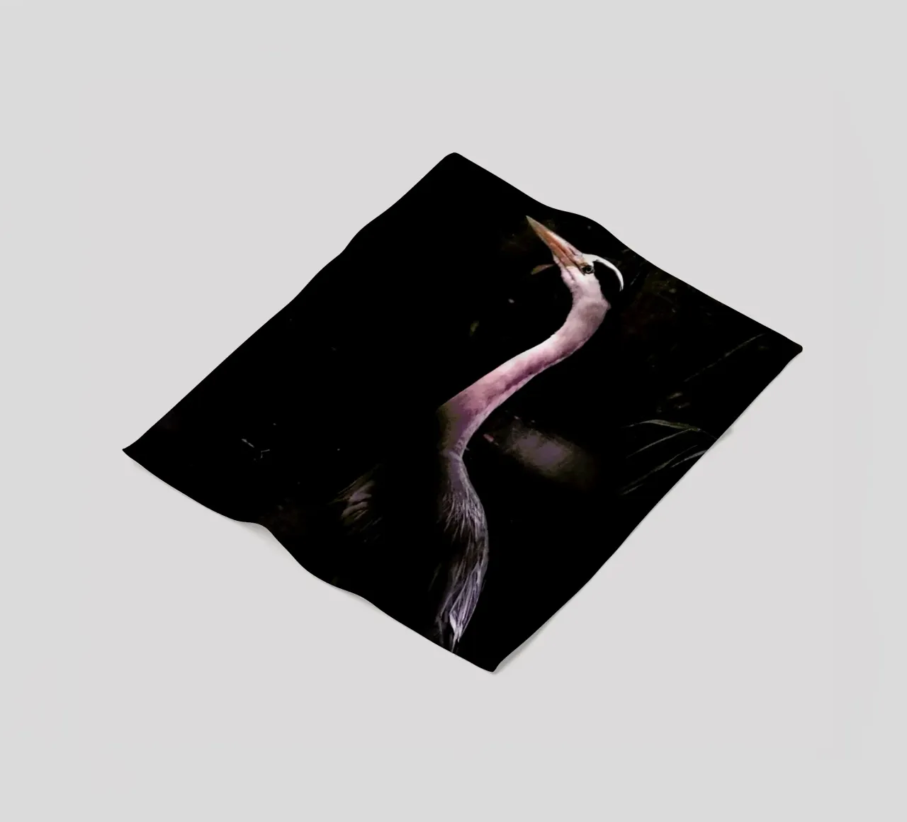 Stork fleece blanket by Natural Kingdom