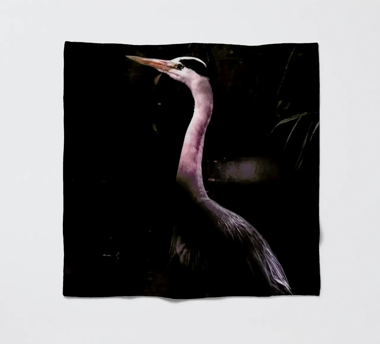 Stork fleece blanket by Natural Kingdom
