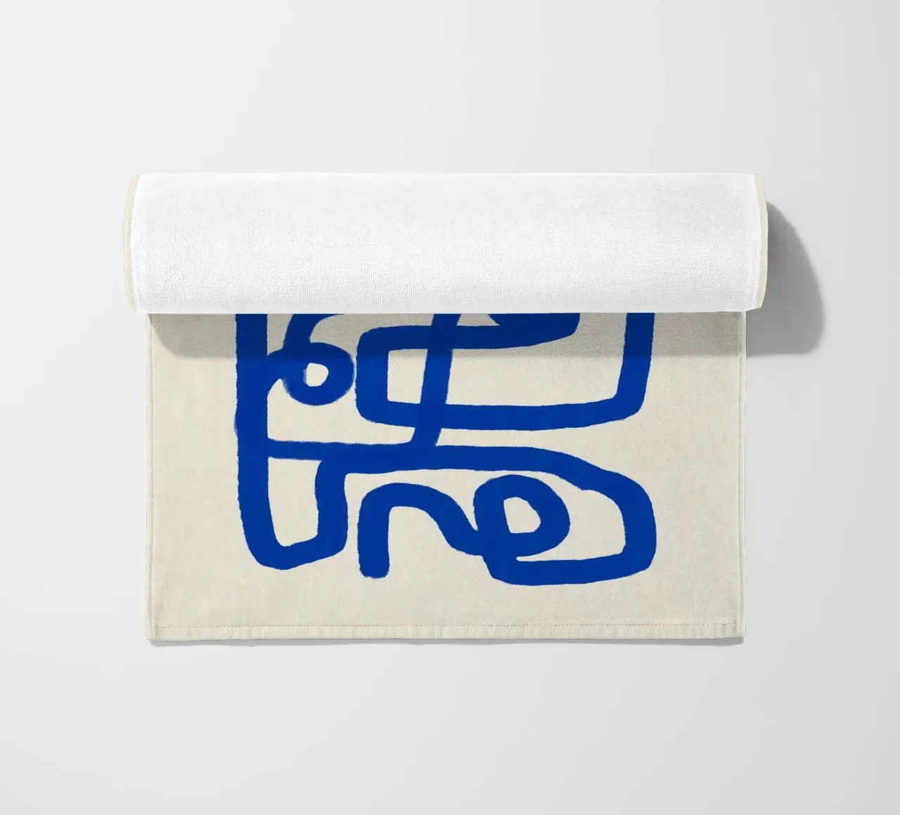 Linea blu art 04 telo mare da Little Dean
