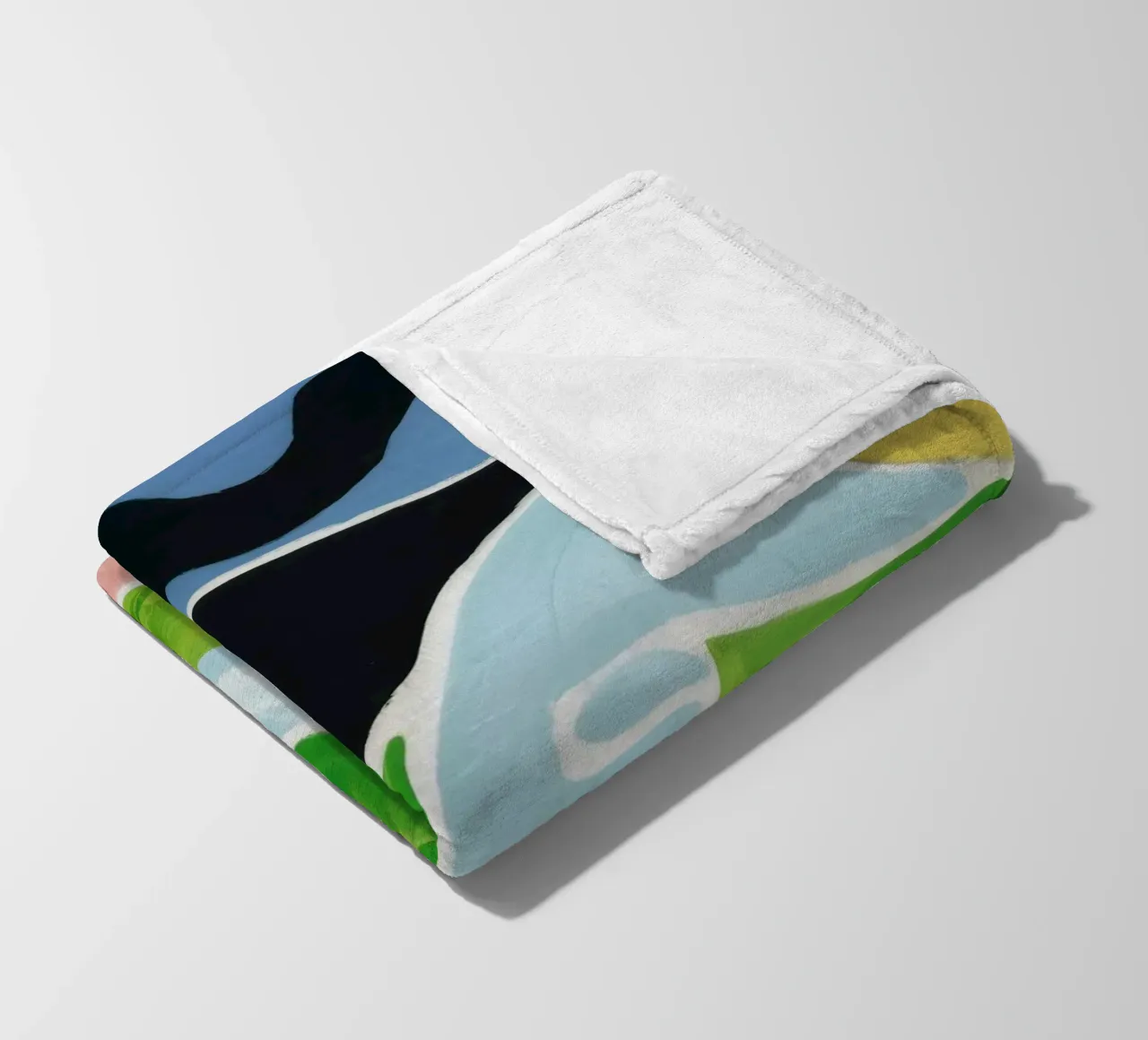 Forma fluida reclinata coperta in pile da Lunar Templar