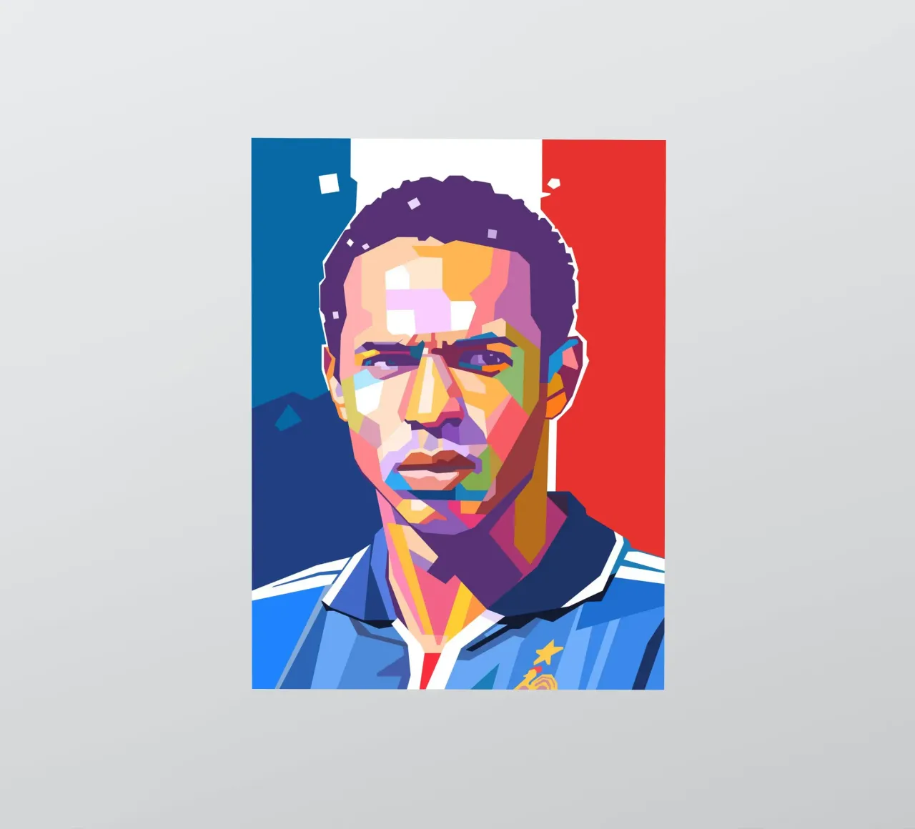 Thierry Henry iconic football player sticker by Hantamrata