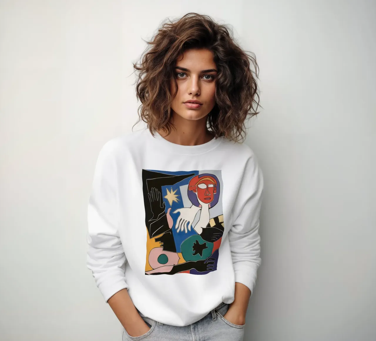 Forme sovrapposte in grassetto felpa da Lunar Templar