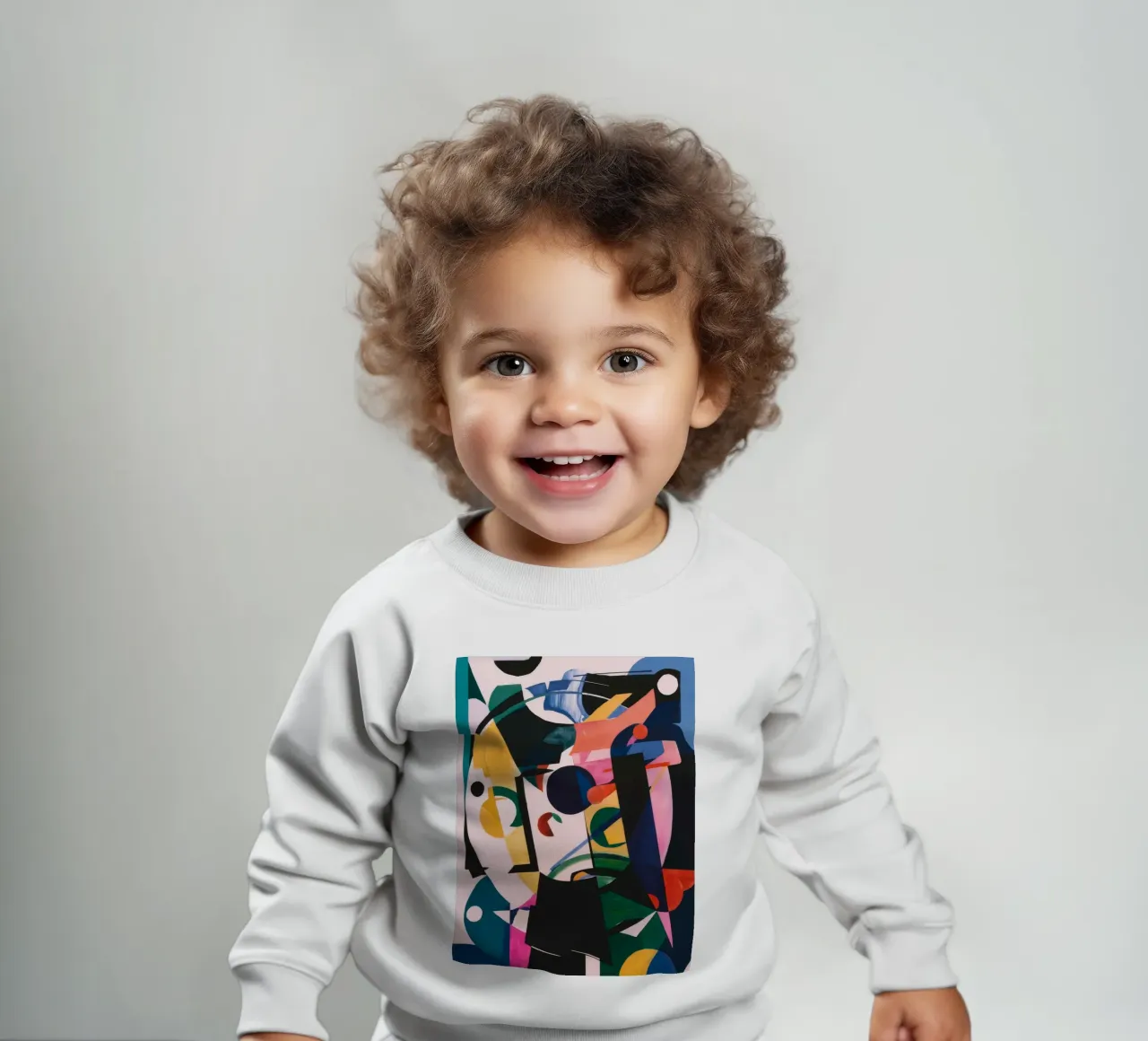 Strati geometrici complessi felpa neonato da Lunar Templar