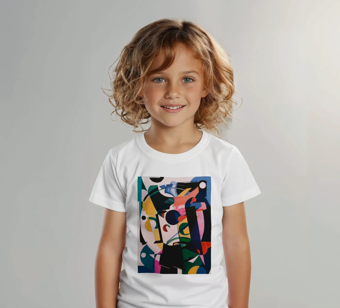 Complex Geometric Layers kinder t-shirt van Lunar Templar