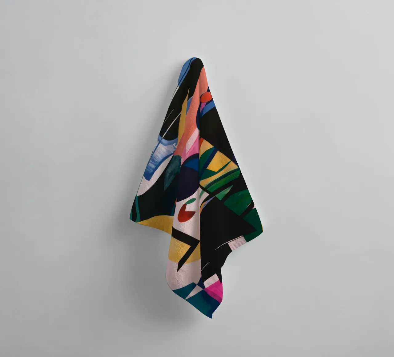 Complex Geometric Layers towel by Lunar Templar