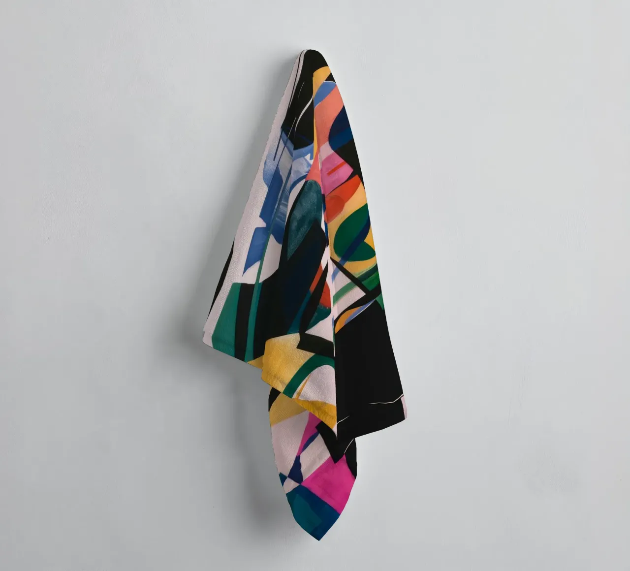 Complex Geometric Layers towel by Lunar Templar