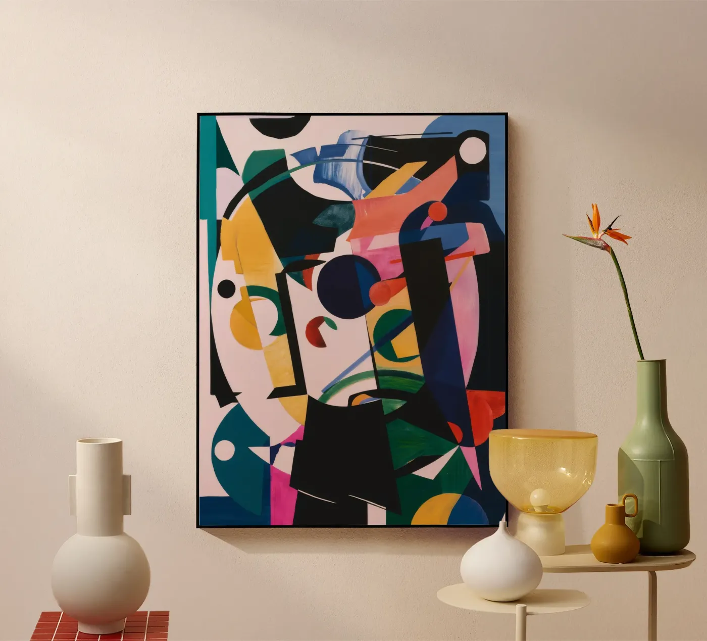 Strati geometrici complessi plexiglass da Lunar Templar