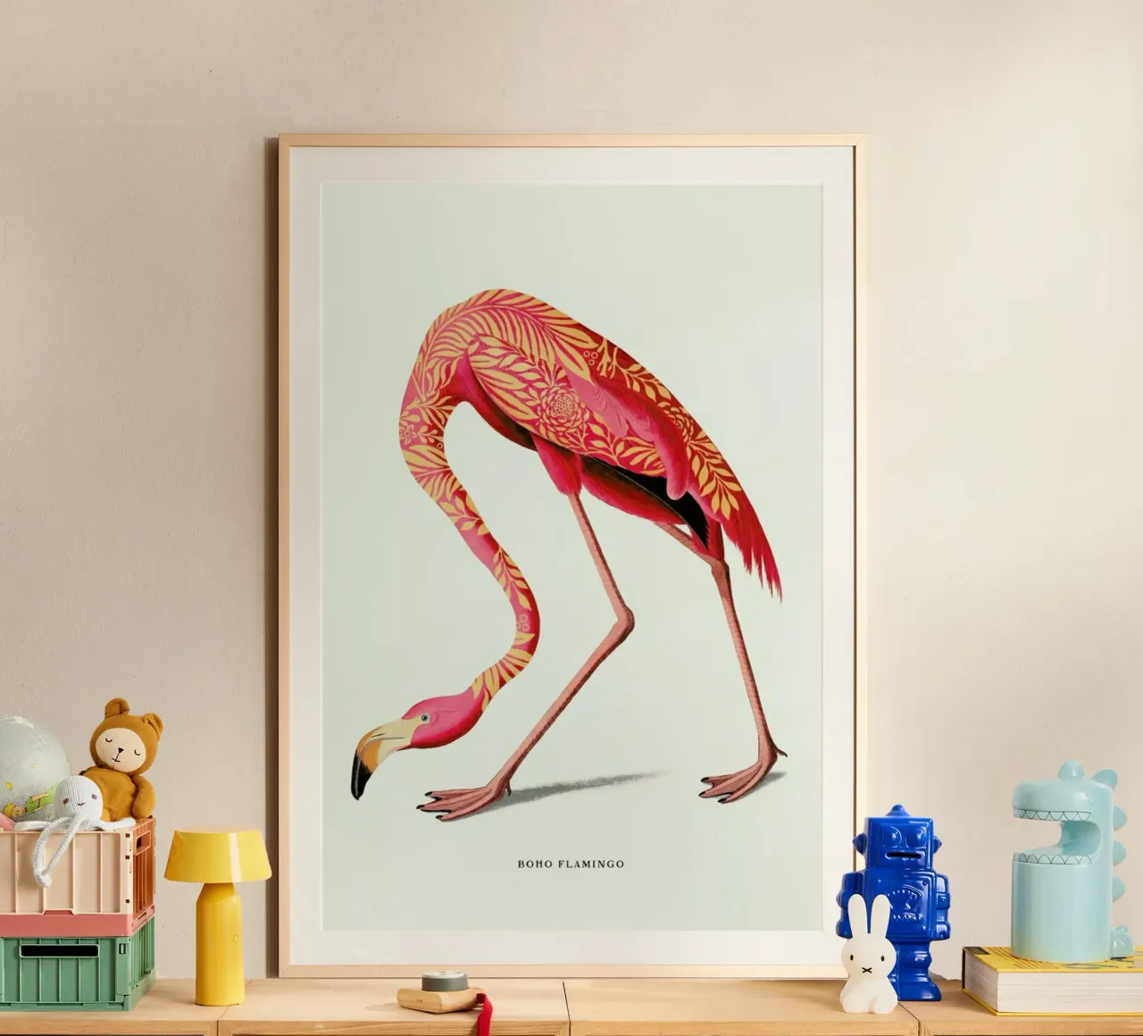 Boho Flamingo hahnemühle de Jonas Loose