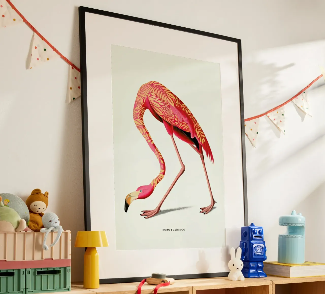 Boho Flamingo hahnemühle de Jonas Loose