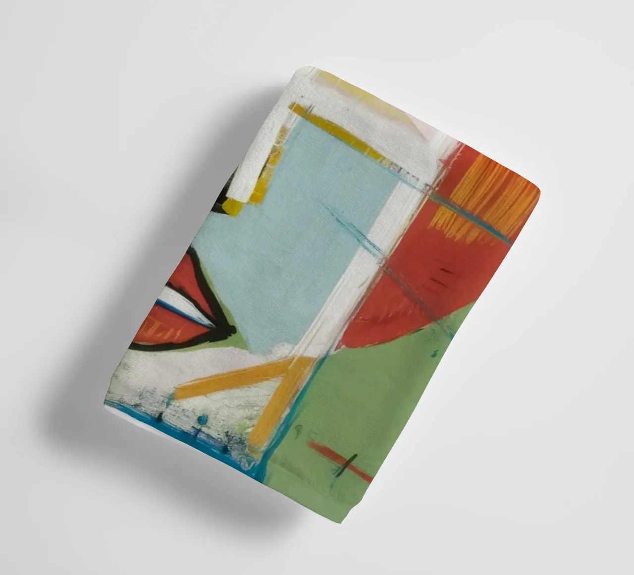 Levendige abstracte symfonie badhanddoek van Lunar Templar
