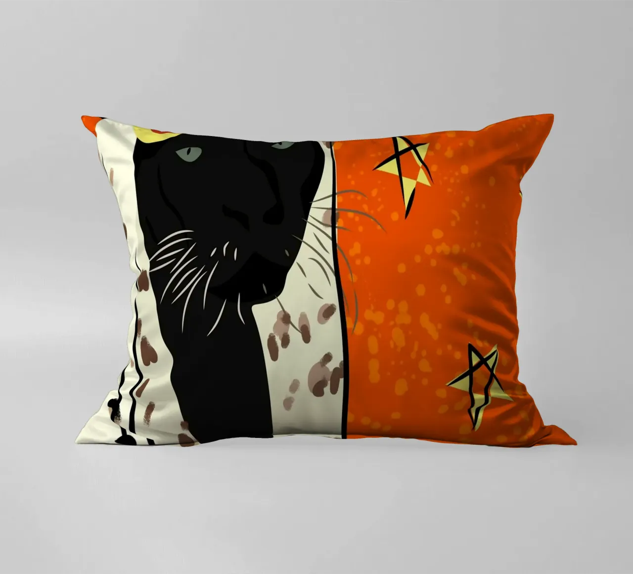Pantera in stile cuscino da Kintsugi99