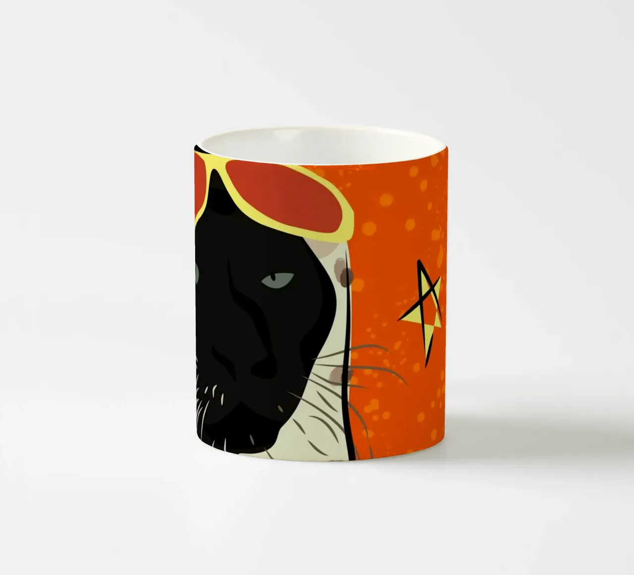 Pantera in stile tazza in ceramica da Kintsugi99
