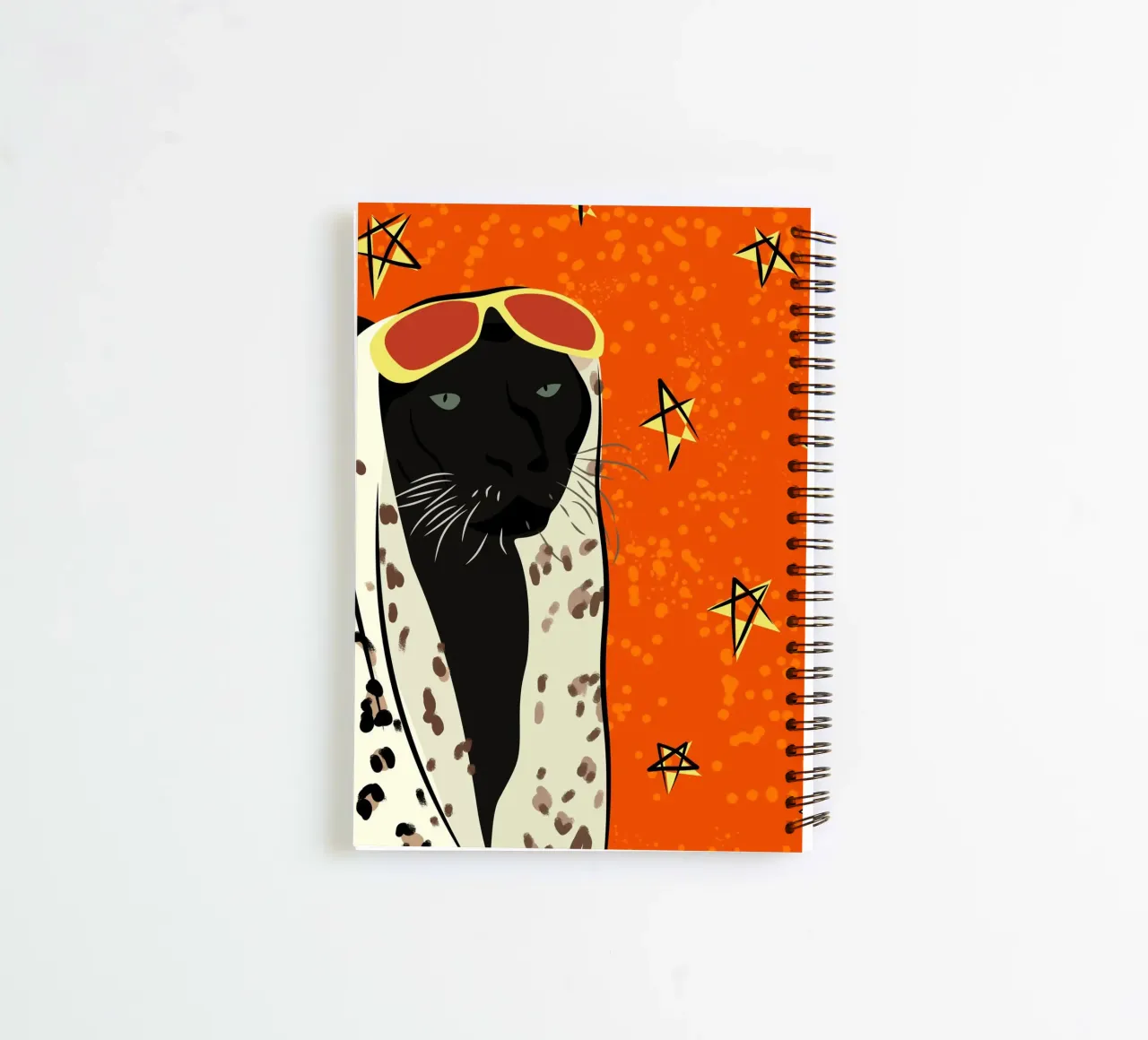 Panther in Style spiral notebook by Kintsugi99