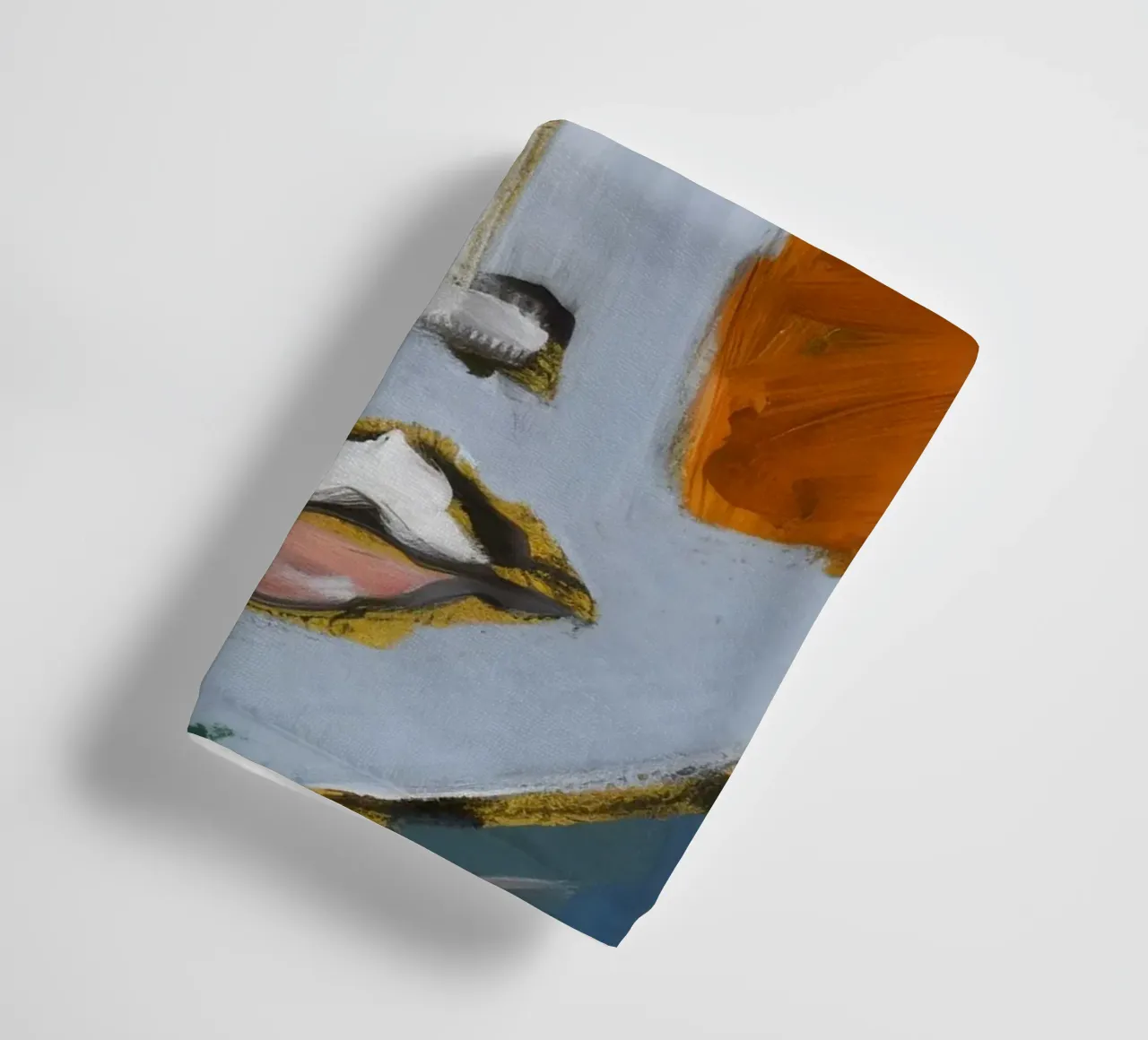 Vibrant Abstract Expression towel by Lunar Templar