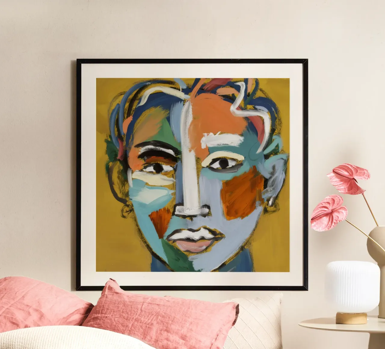 Vibrant Abstract Expression hahnemühle by Lunar Templar