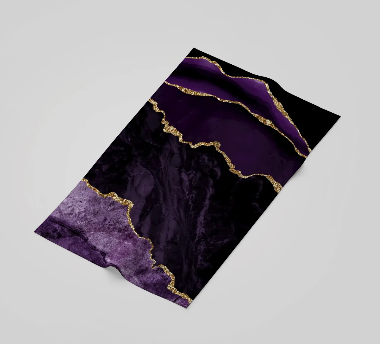 Agata viola e oro Texture 02 telo mare da Gemstone Textures