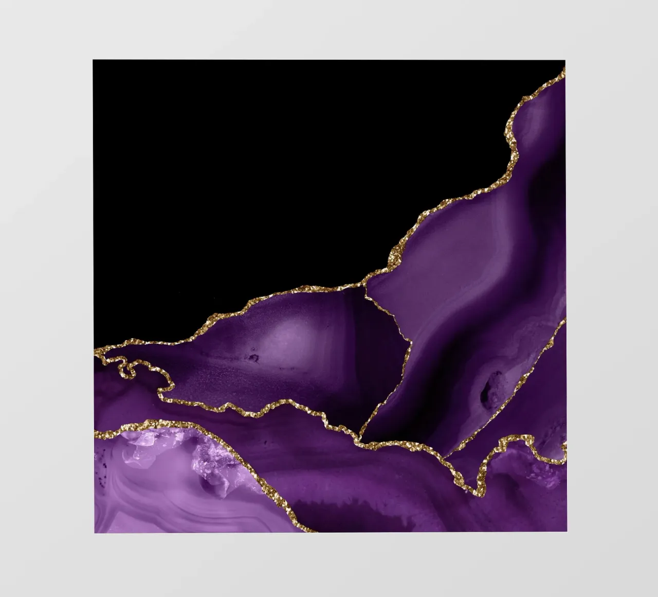 Texture agata viola e oro 03 telo in pvc da Gemstone Textures