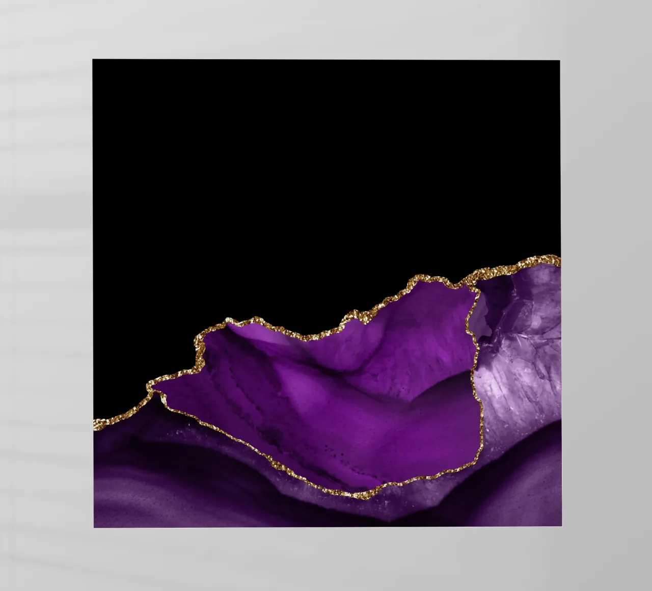 Agata viola e oro Texture 06 pellicola backlit da Gemstone Textures