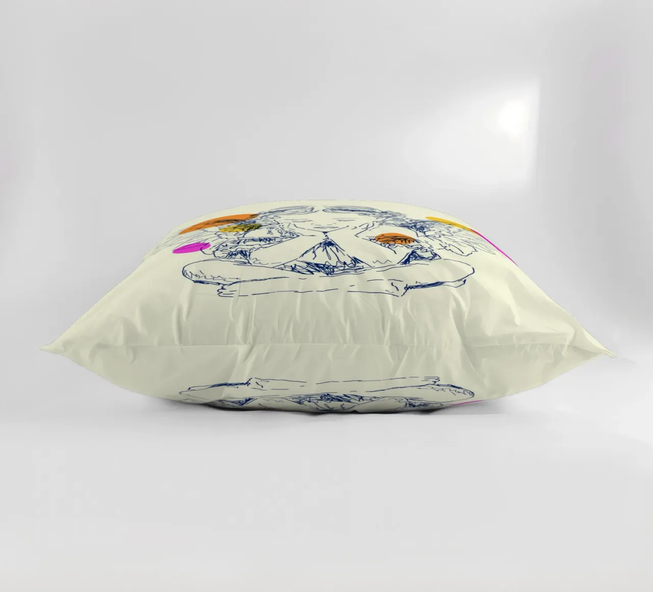 Dreaming in Silence cuscino da Indigo Rain