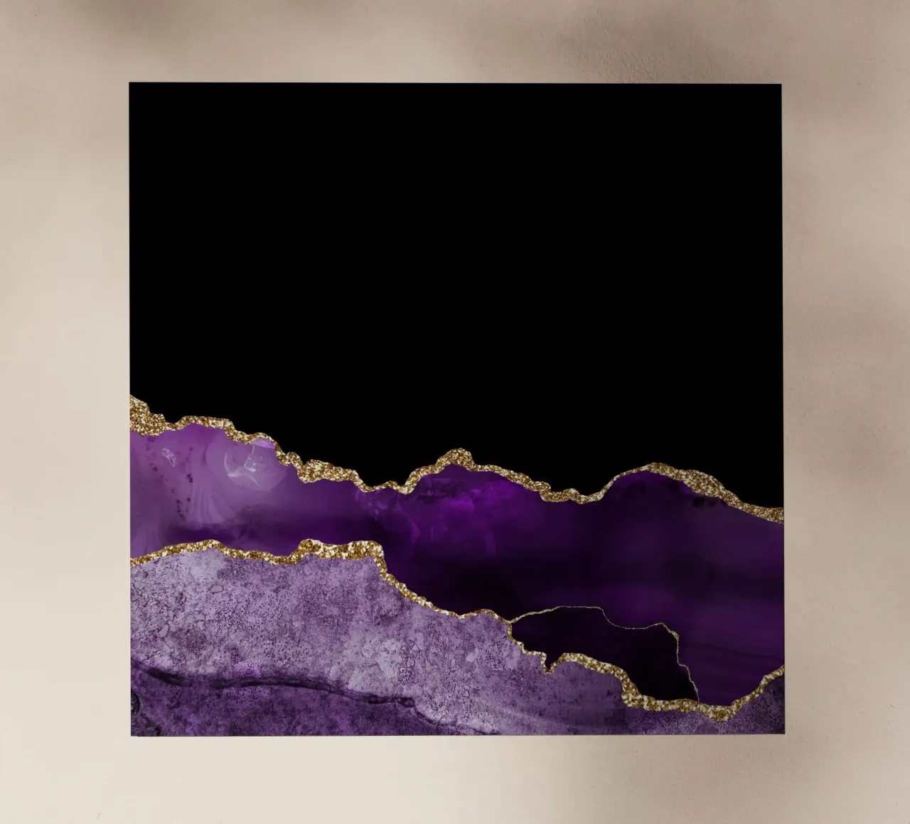 Agata viola e oro Texture 10 pellicola backlit da Gemstone Textures