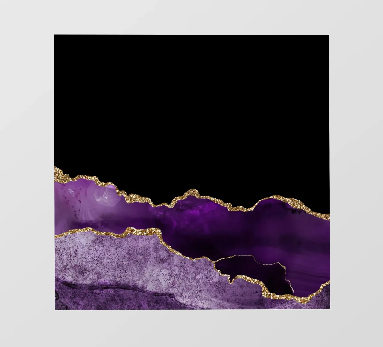 Agata viola e oro Texture 10 telo in pvc da Gemstone Textures