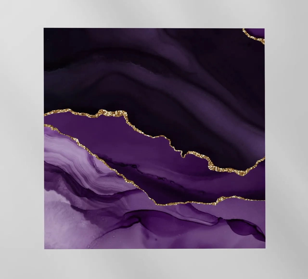 Agata viola e oro Texture 12 pellicola backlit da Gemstone Textures