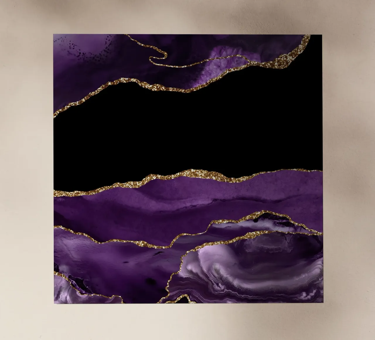 Agata viola e oro Texture 15 pellicola backlit da Gemstone Textures
