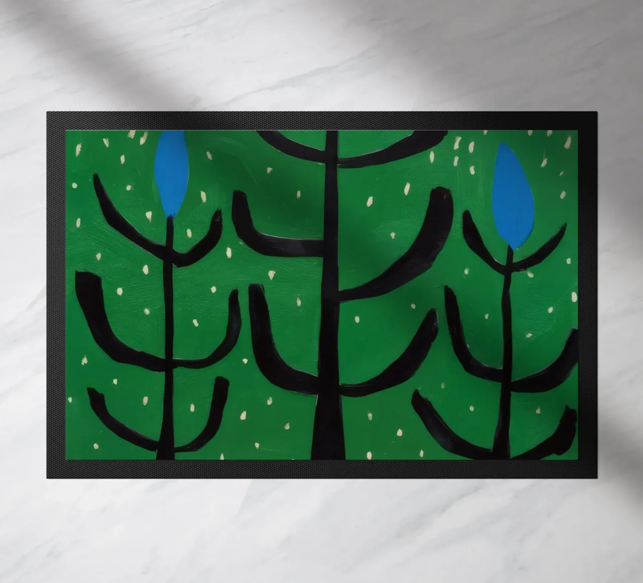 Alberi simmetrici stilizzati zerbino da Lunar Templar
