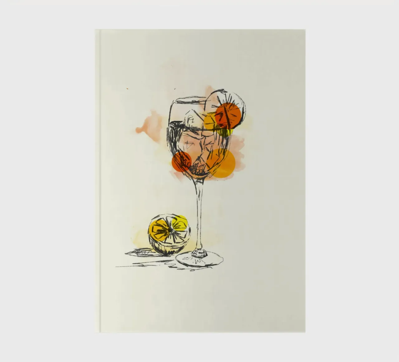 Aperitivo Vibes notebook by Indigo Rain
