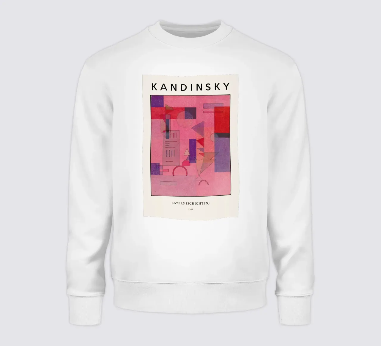 Kandinsky - Layers (Schichten) felpa da ARTOTHEK