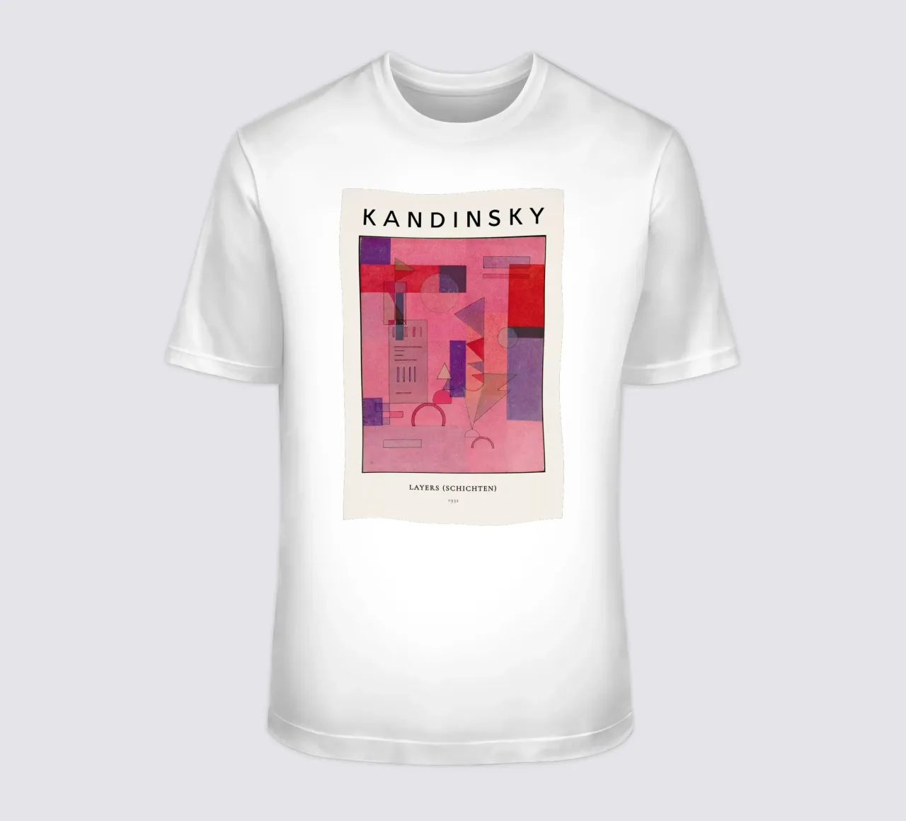 Kandinsky - Layers (Schichten) t-shirt da ARTOTHEK