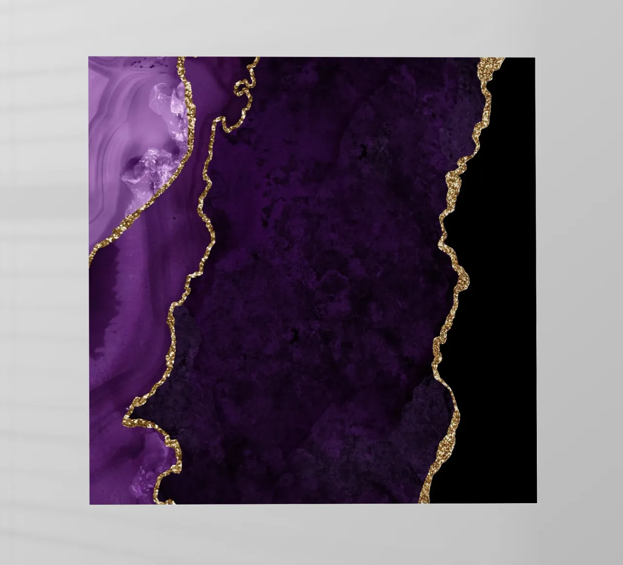 Agata viola e oro Texture 18 pellicola backlit da Gemstone Textures