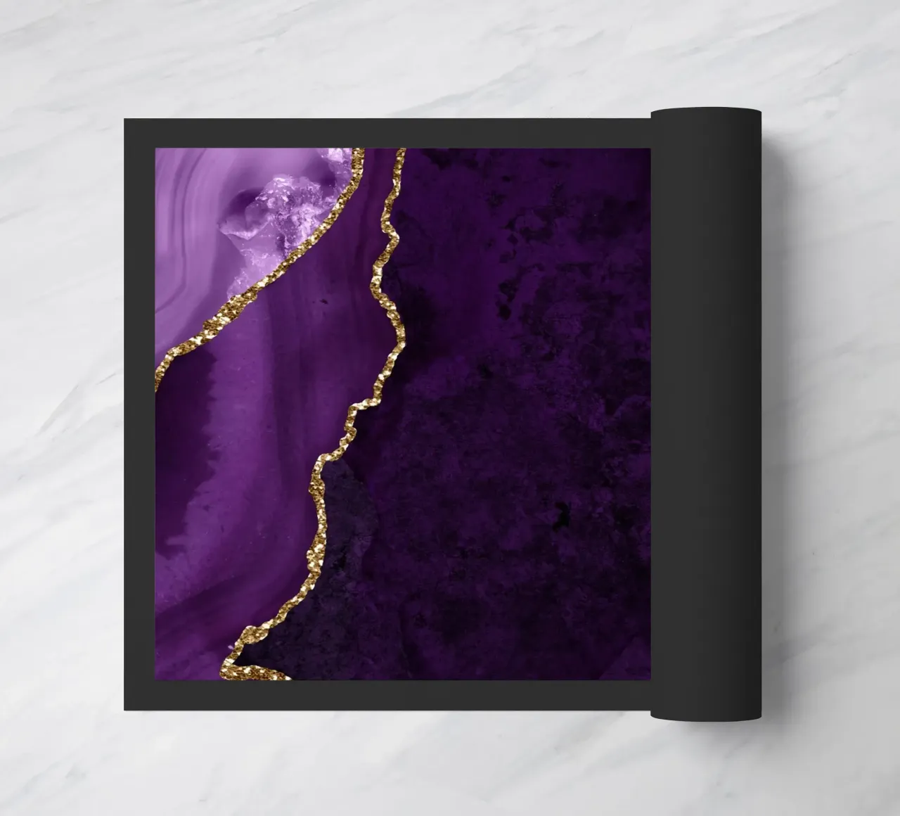 Agata viola e oro Texture 18 zerbino da Gemstone Textures