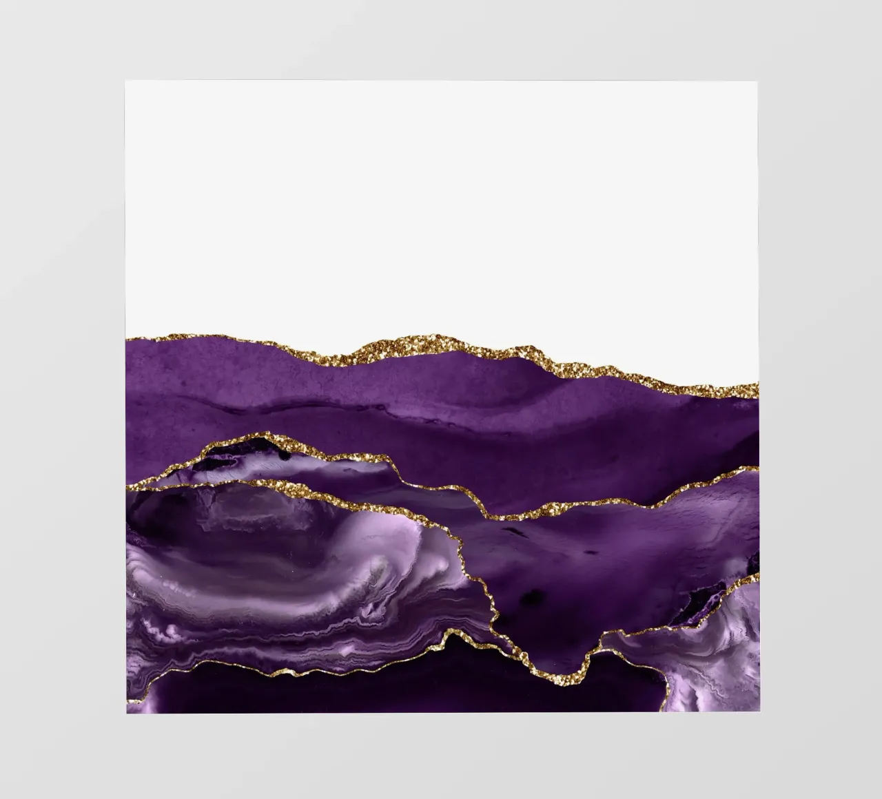 Agata viola e oro Texture 21 pellicola backlit da Gemstone Textures