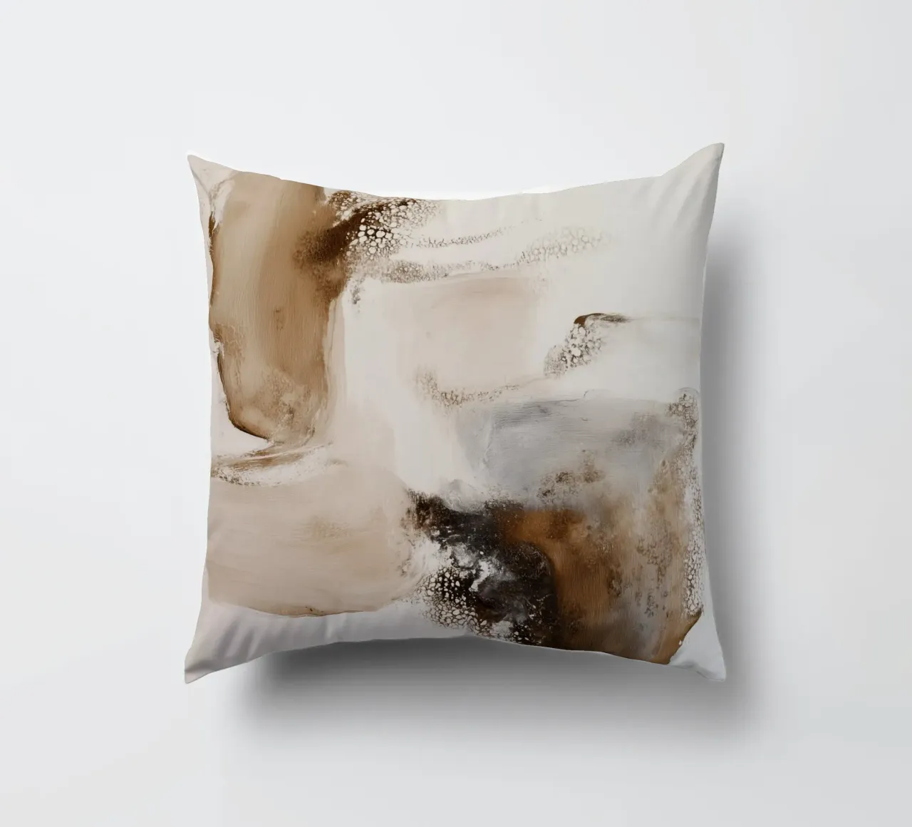 Abstract nature design decorative cushion by Carinaprint