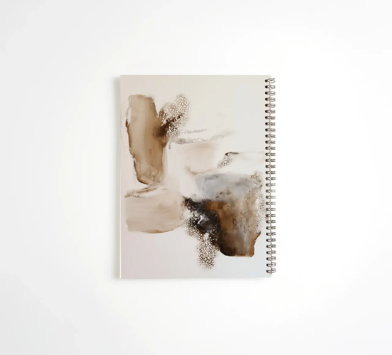 Abstract nature design spiral notebook by Carinaprint