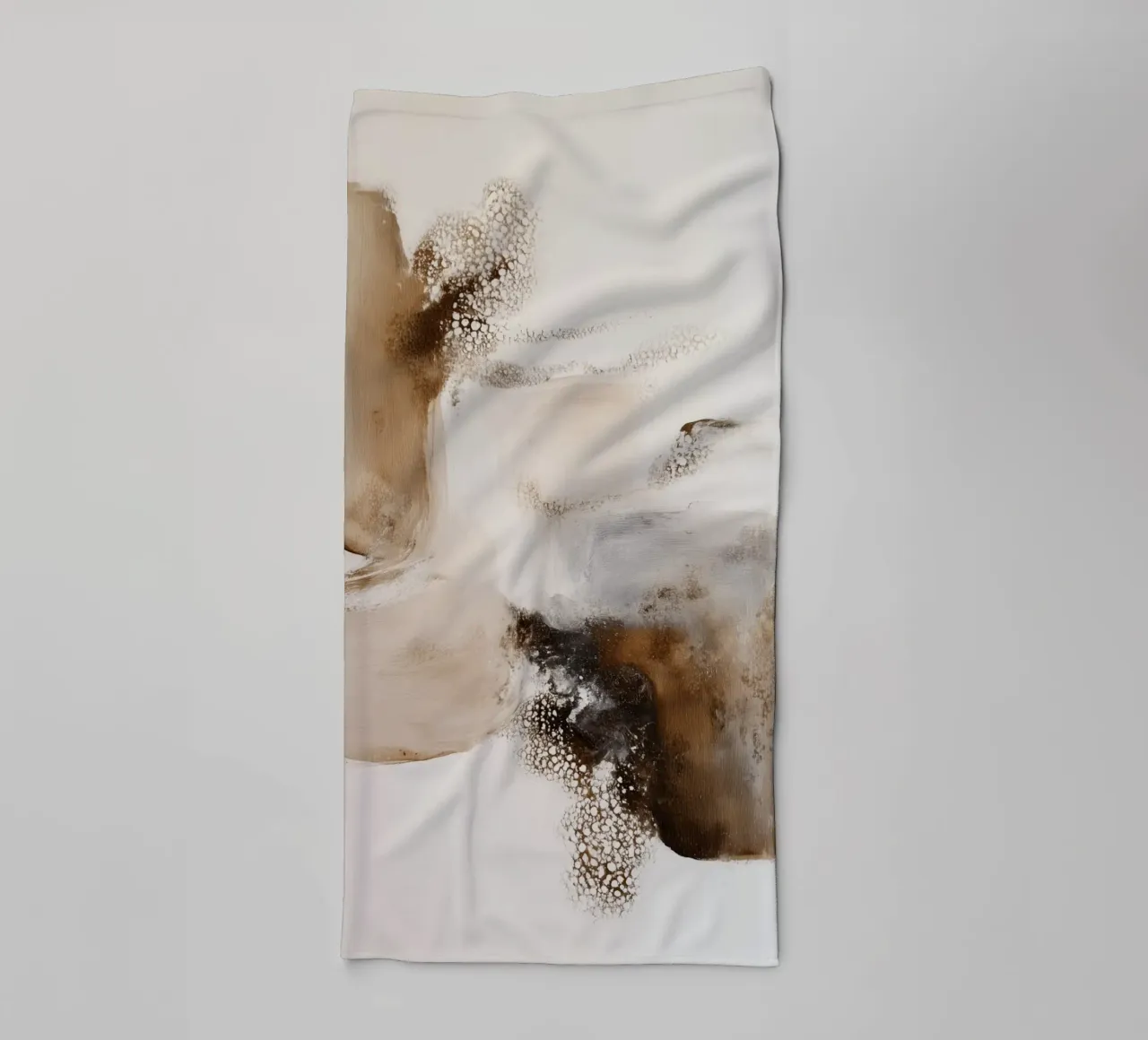 Abstract nature design towel by Carinaprint