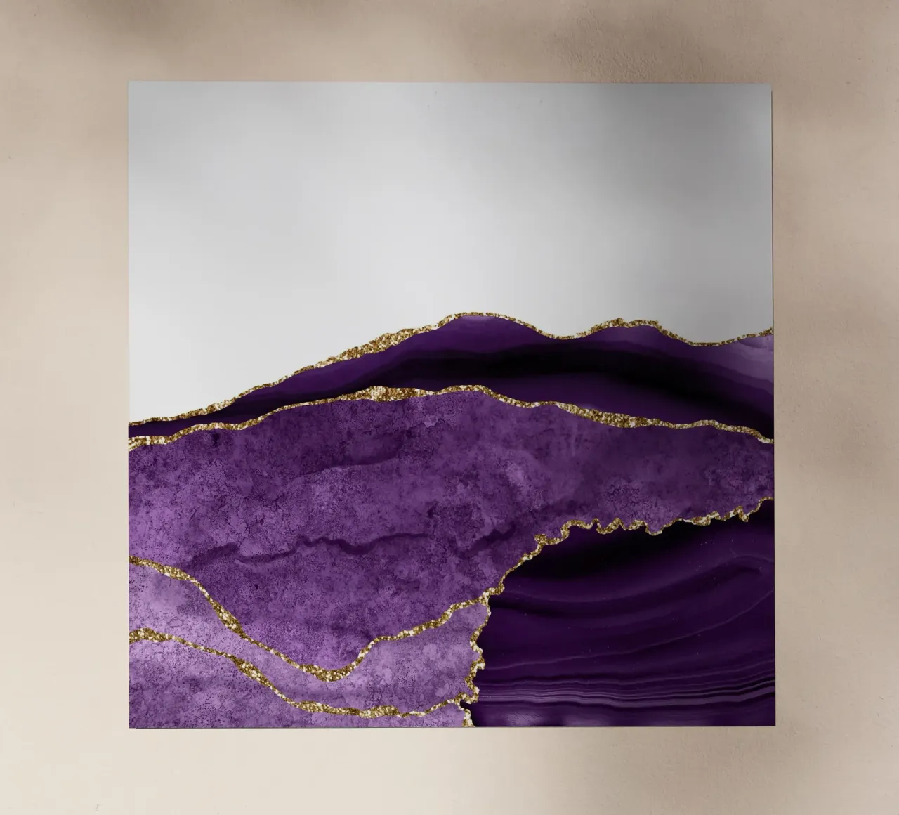 Agata viola e oro Texture 24 pellicola backlit da Gemstone Textures