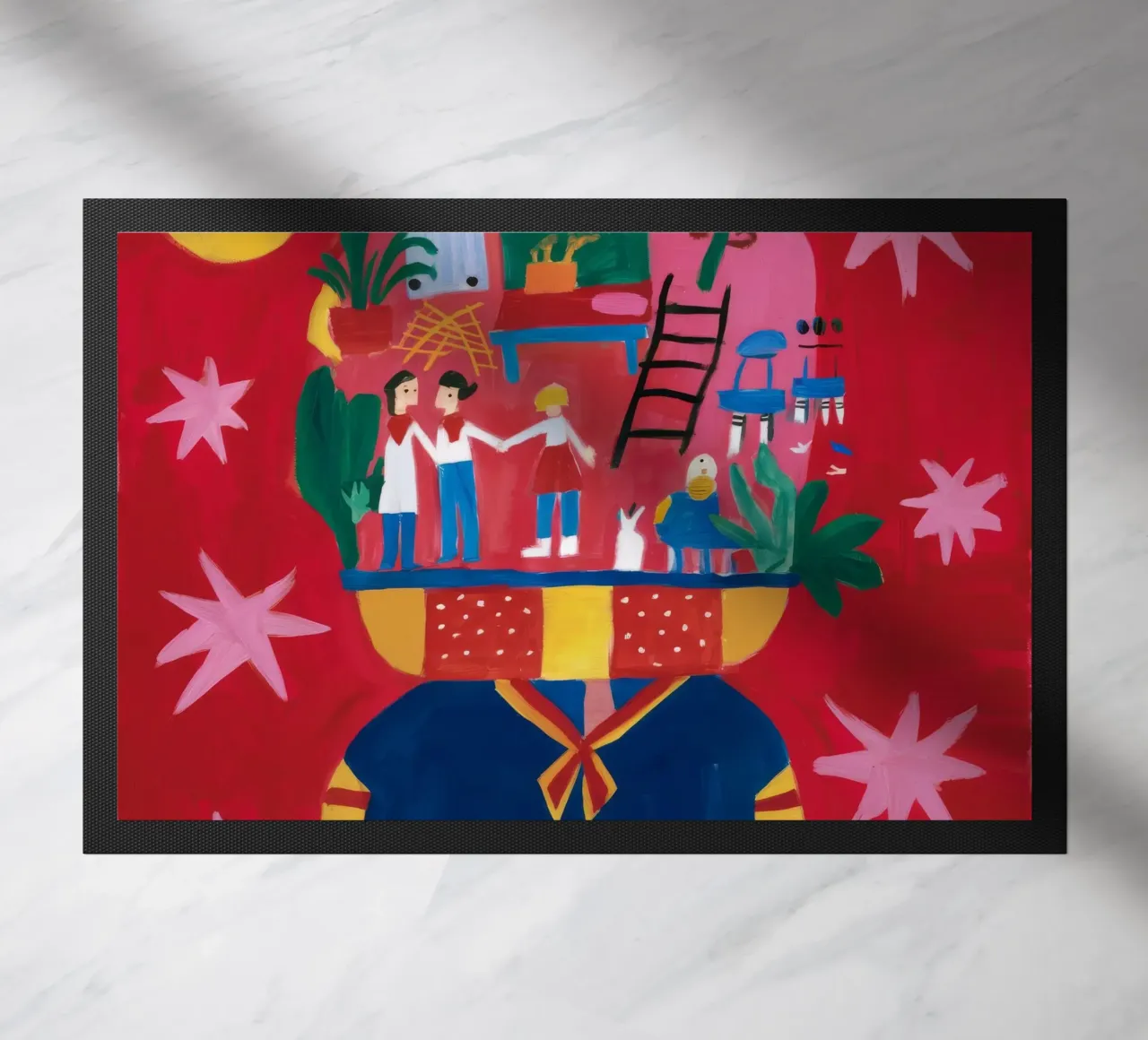 Cosmic Mindscape doormat by Lunar Templar