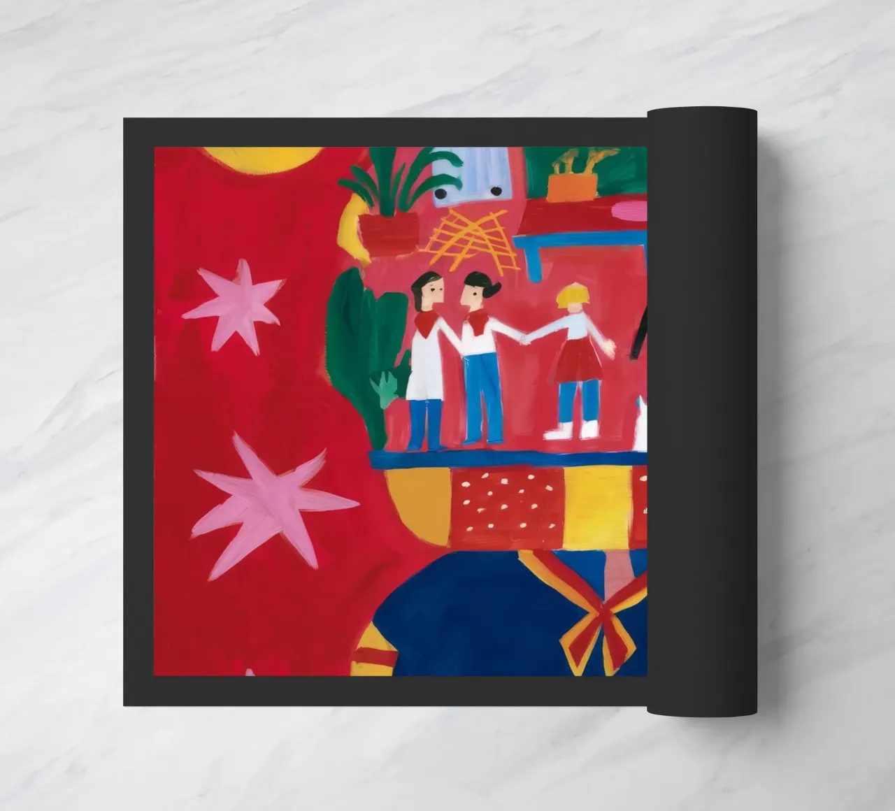 Cosmic Mindscape doormat by Lunar Templar