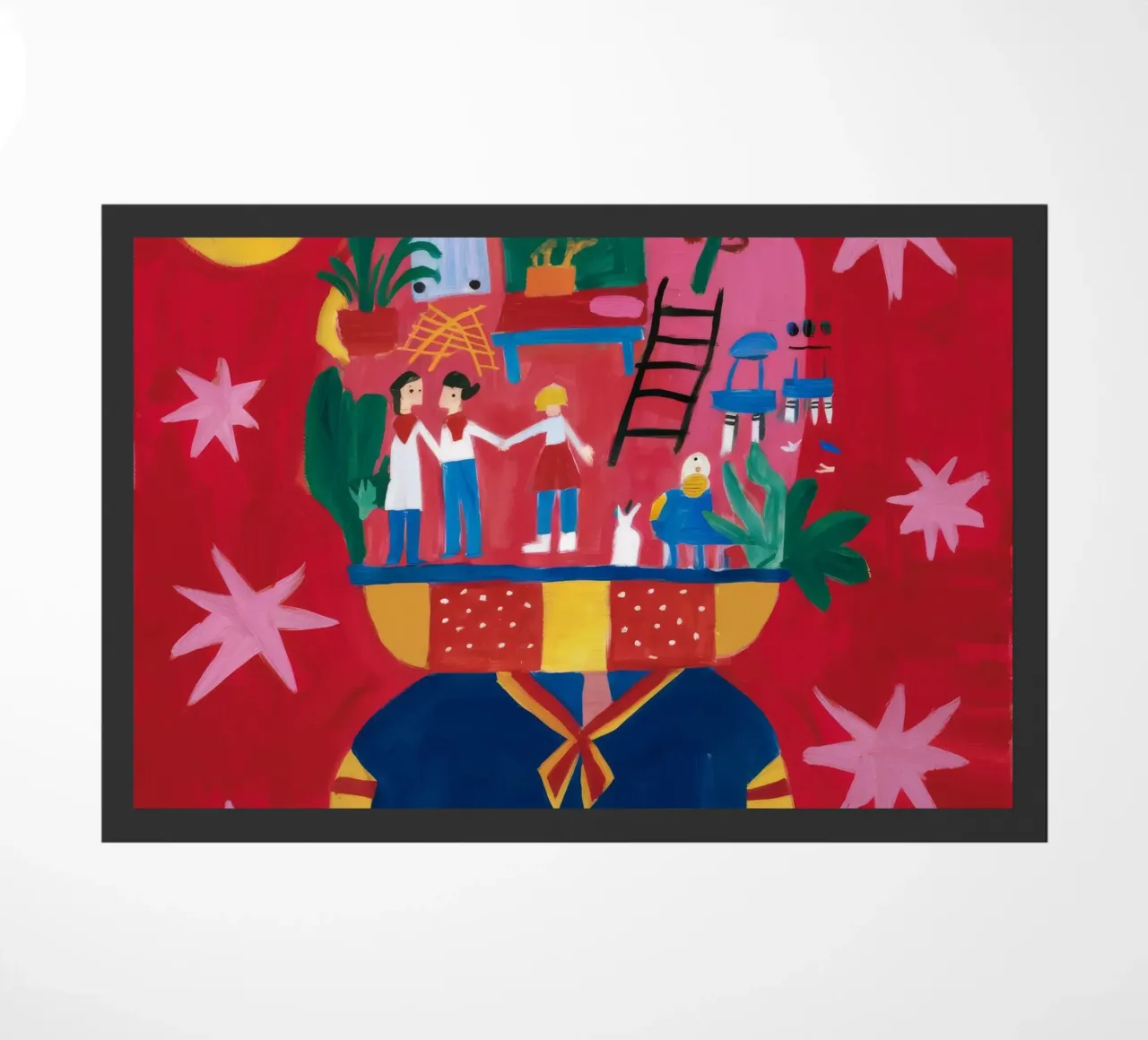 Cosmic Mindscape doormat by Lunar Templar