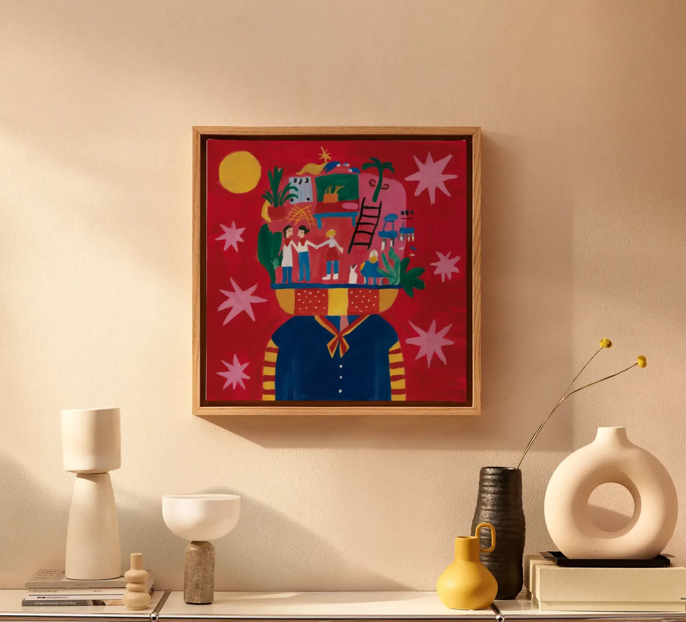 Cosmic Mindscape canvas by Lunar Templar