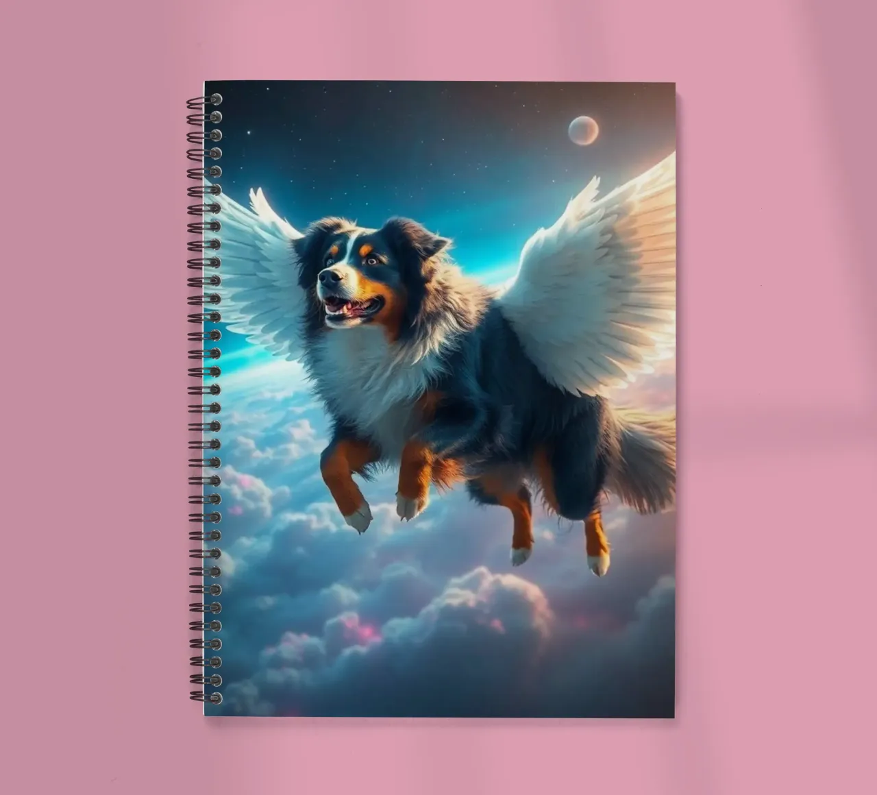 An Angel of Heaven #4 spiral notebook by Yumis.Beargang.and.Me