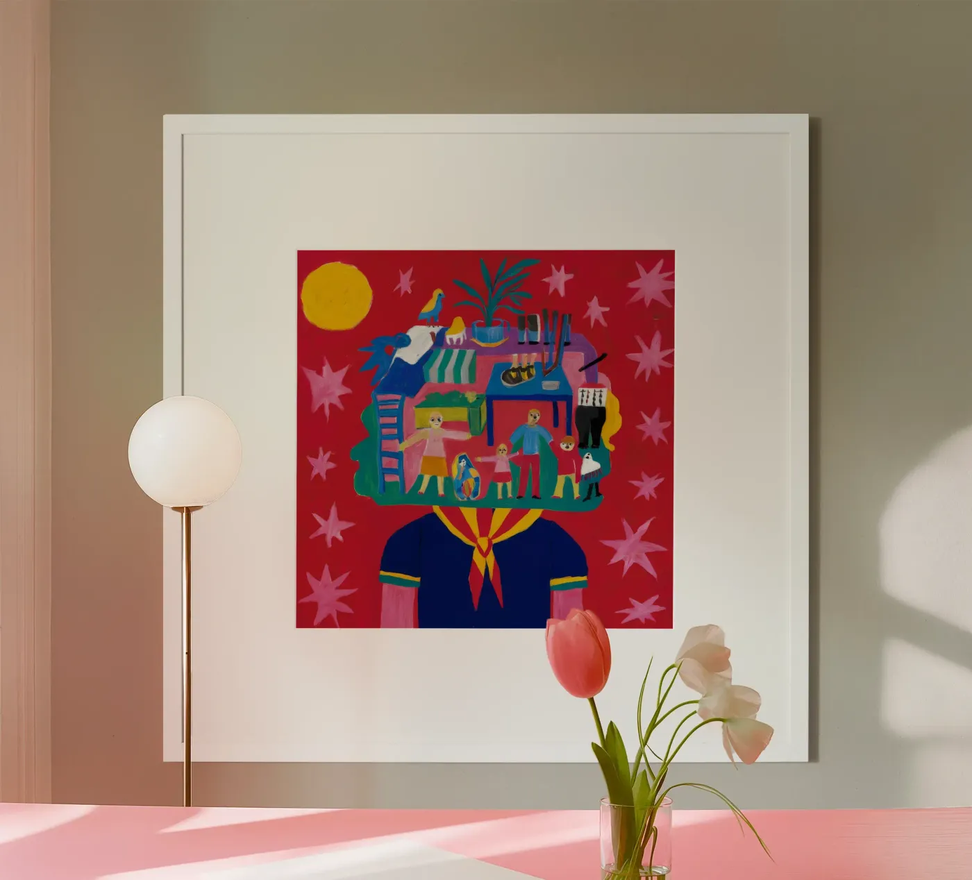 Galactic Imagination poster by Lunar Templar