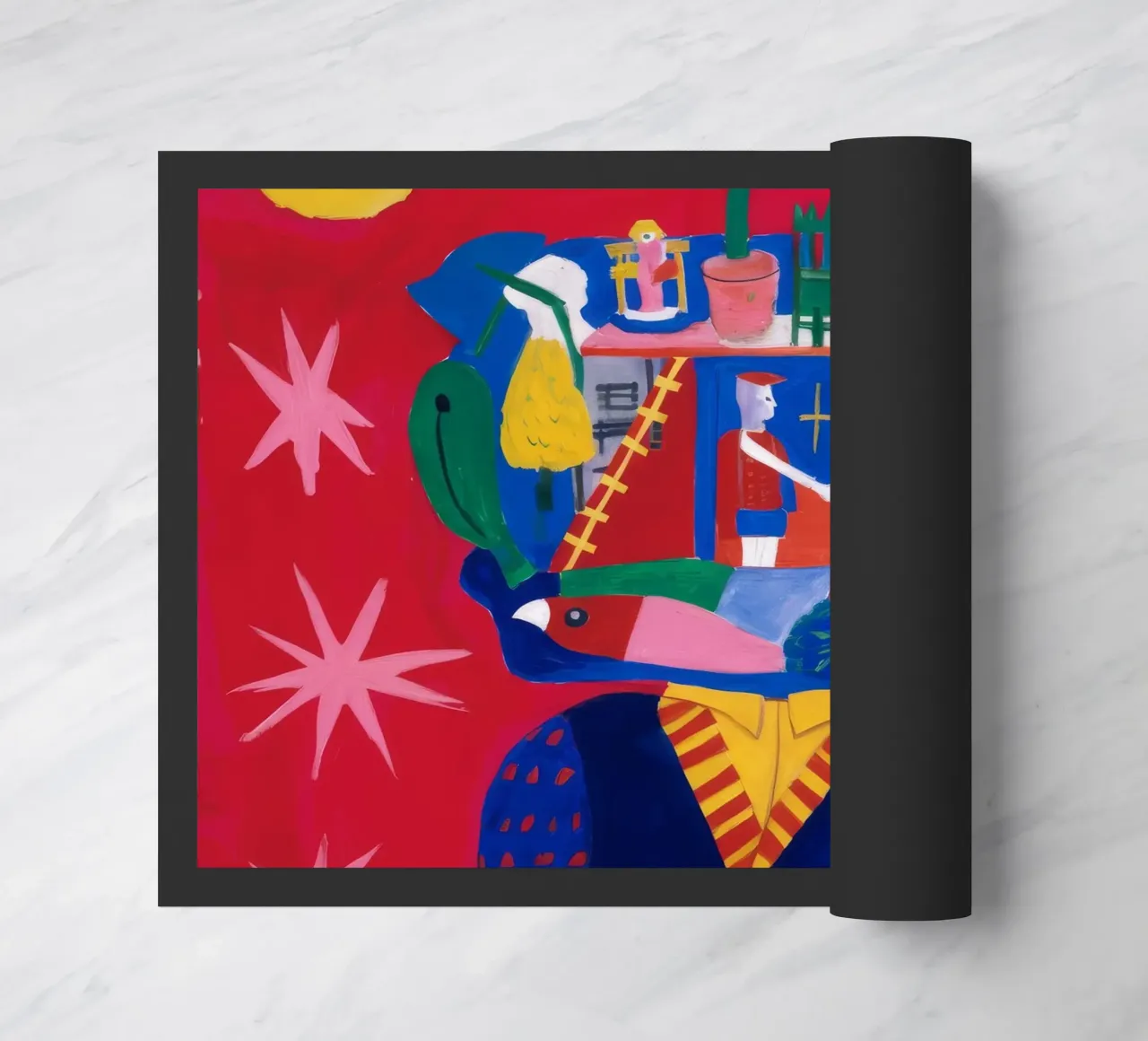 Stellar Vision doormat by Lunar Templar